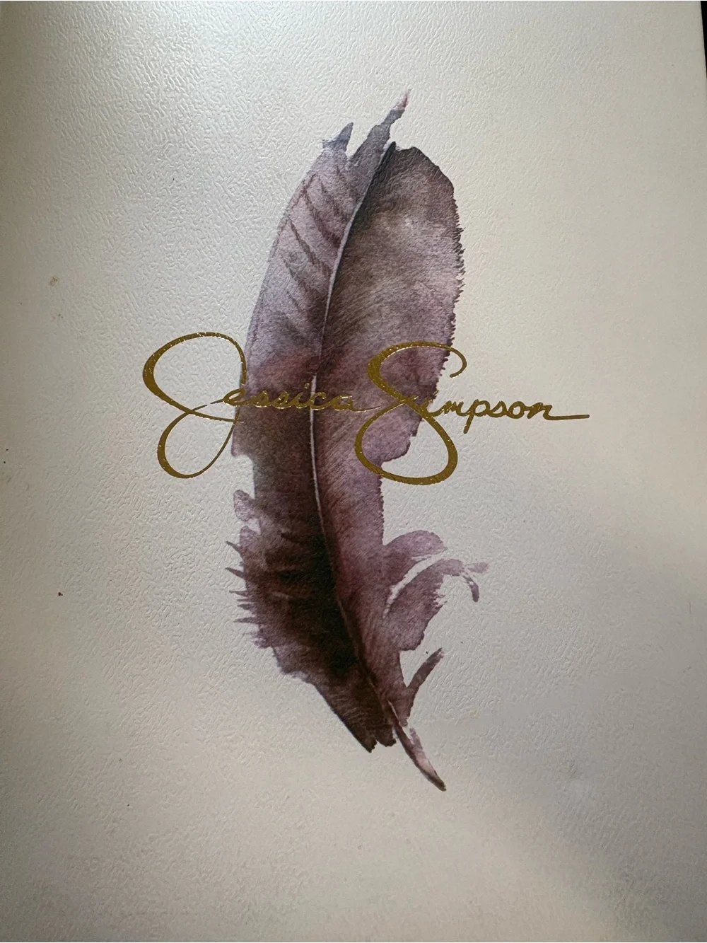 Jessica Simpson shiny iridescent
